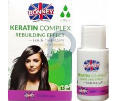 Ronney KERATIN Complex Obnovujúci olej na vlasy 15ml